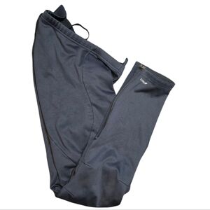 Original MEC Made in Canada Fleece Lined Performance Leggings XL Ankle Zip‎
